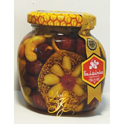 Орехи в меду. Конфуций 250 гр.